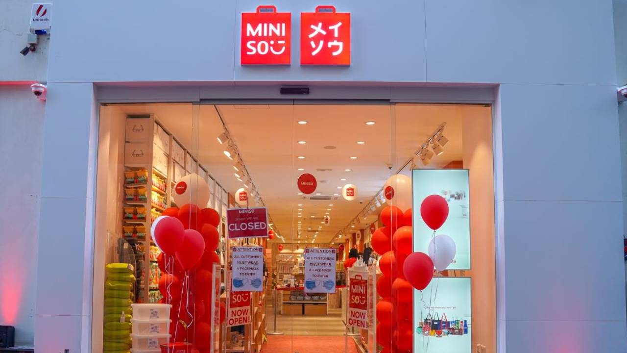 Miniso storefront sliema